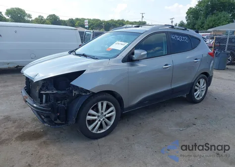 2012 Hyundai Tucson Limited z USA, uszkodzony, nr VIN KM8JU3AC6CU375385